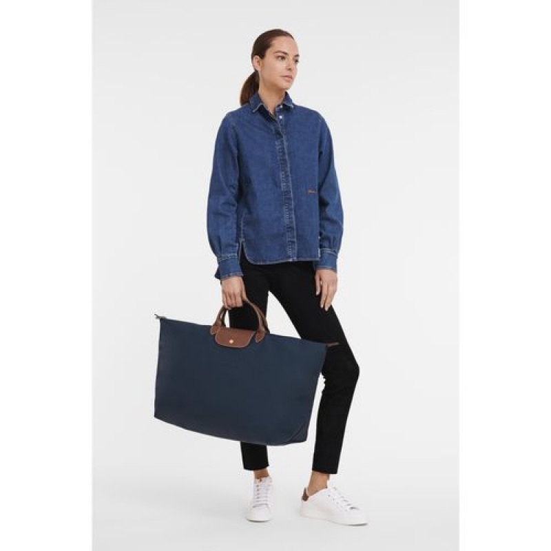 Longchamp Le Pliage Original Travel bag XL Navy | DECYJ-2061