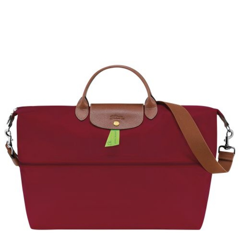 Longchamp Le Pliage Original Travel bag expandable Red | ASRJF-1863