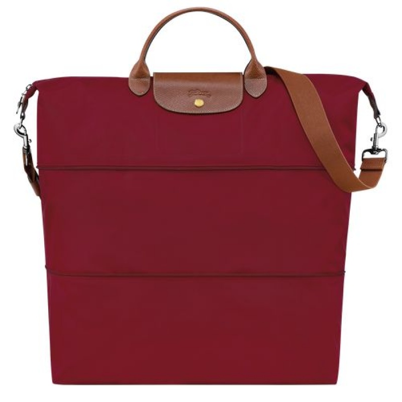 Longchamp Le Pliage Original Travel bag expandable Red | ASRJF-1863