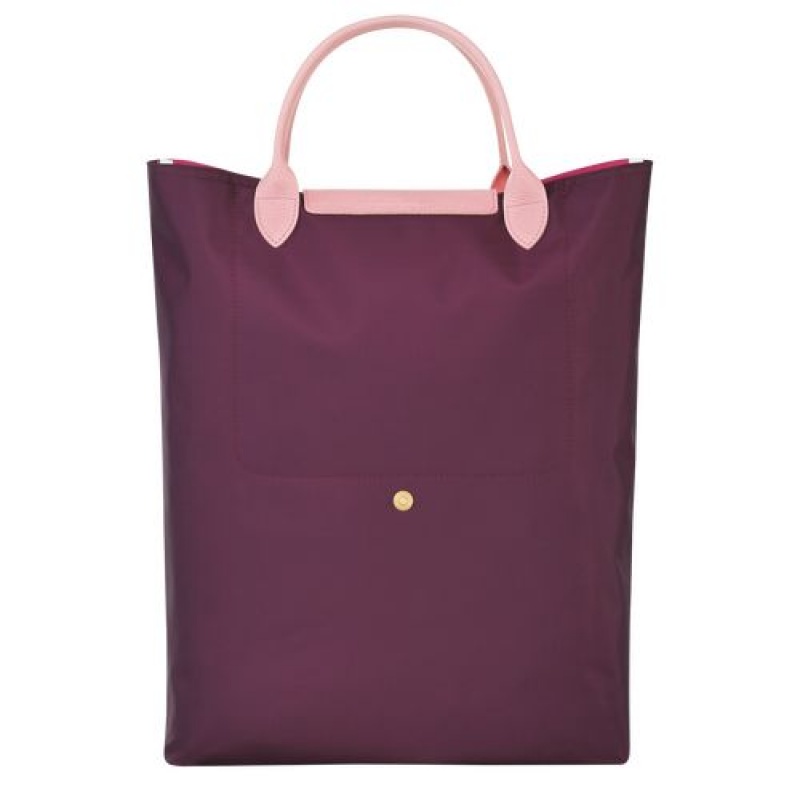 Longchamp Le Pliage Re-Play Top handle bag Fuchsia | LSJBH-8031