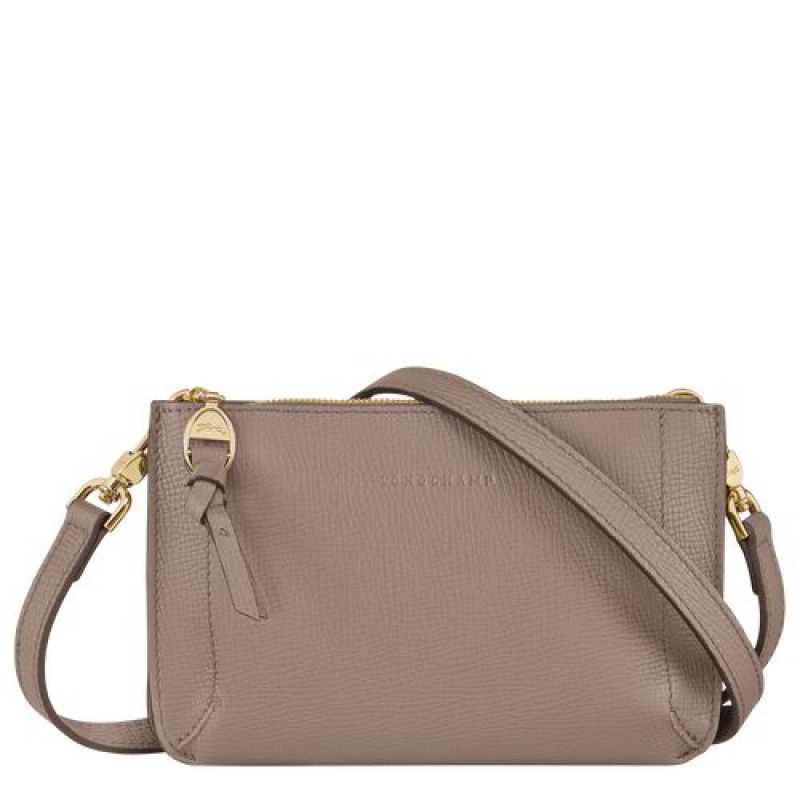 Longchamp Mailbox Pouch Taupe | SLJBT-0294