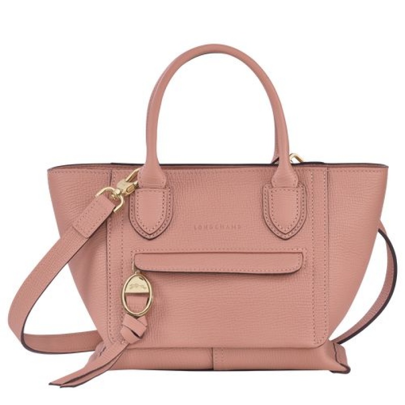 Longchamp Mailbox Top handle bag S Blush | CUGXE-5324