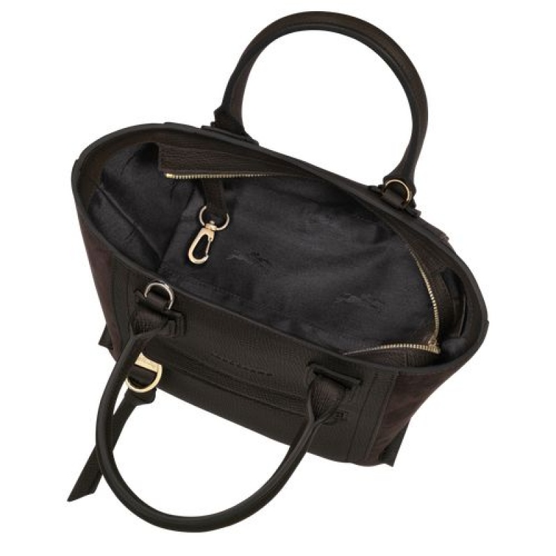 Longchamp Mailbox Top handle bag S Ebony | SXGQC-3825