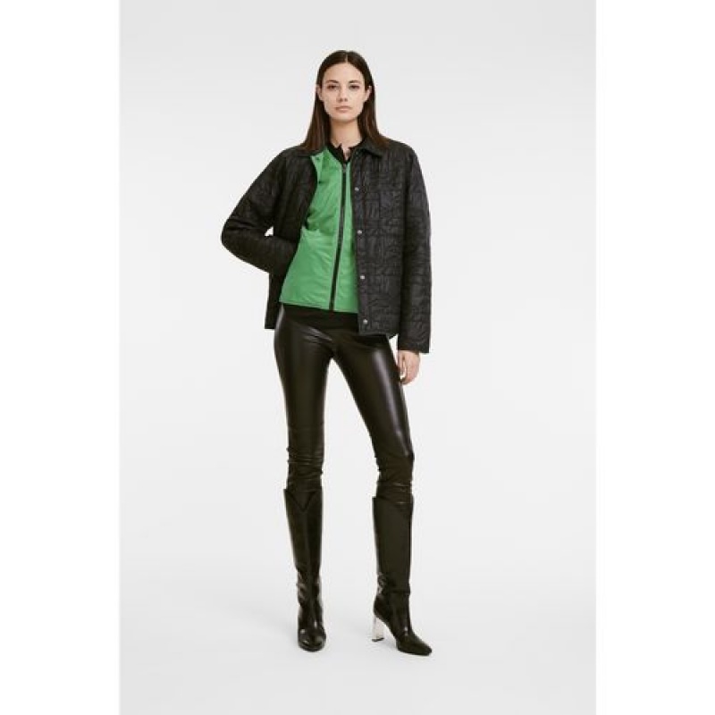 Longchamp Reversible vest Black/Green | MOBCG-1963