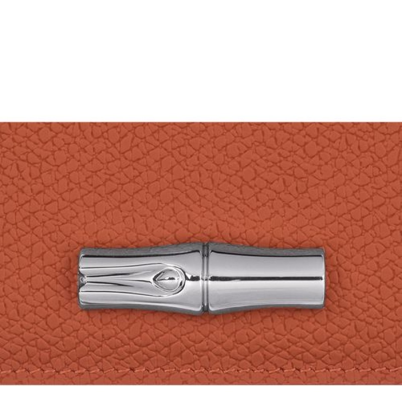 Longchamp Roseau Card holder Brick | SETVM-7586