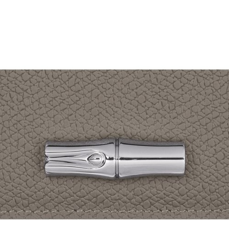 Longchamp Roseau Card holder Turtledove | FEBKZ-0357