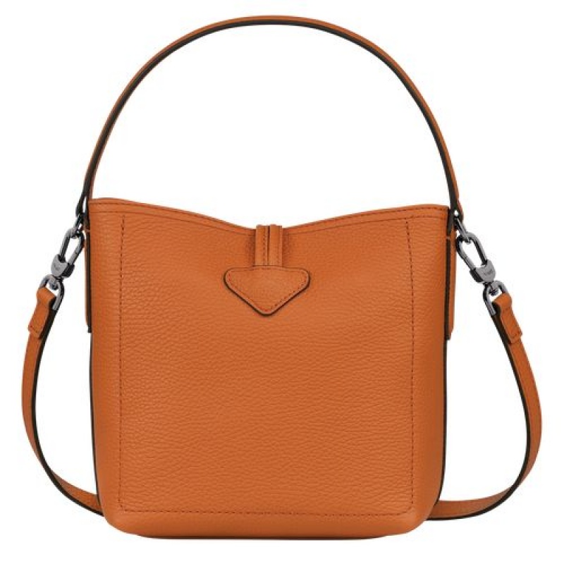 Longchamp Roseau Essential Bucket bag S Saffron | AHNOM-5149