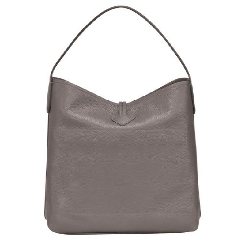 Longchamp Roseau Essential Hobo bag Grey | YESTB-8621