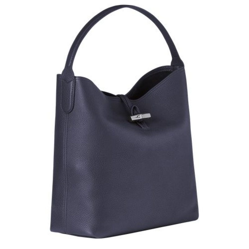 Longchamp Roseau Essential Hobo bag Navy | XVJCL-4980