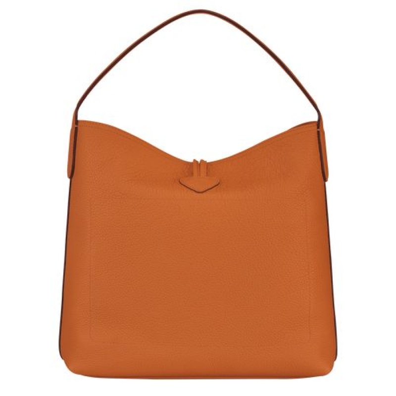 Longchamp Roseau Essential Hobo bag Saffron | IEDNM-8246