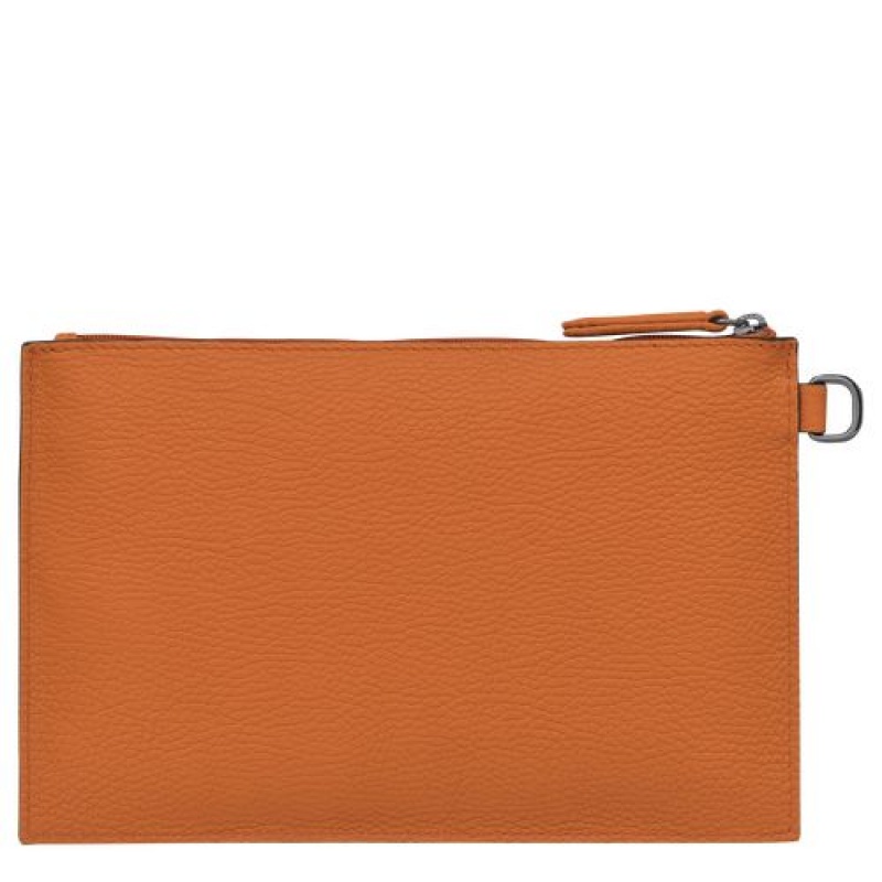 Longchamp Roseau Essential Pouch Saffron | FASTP-1694