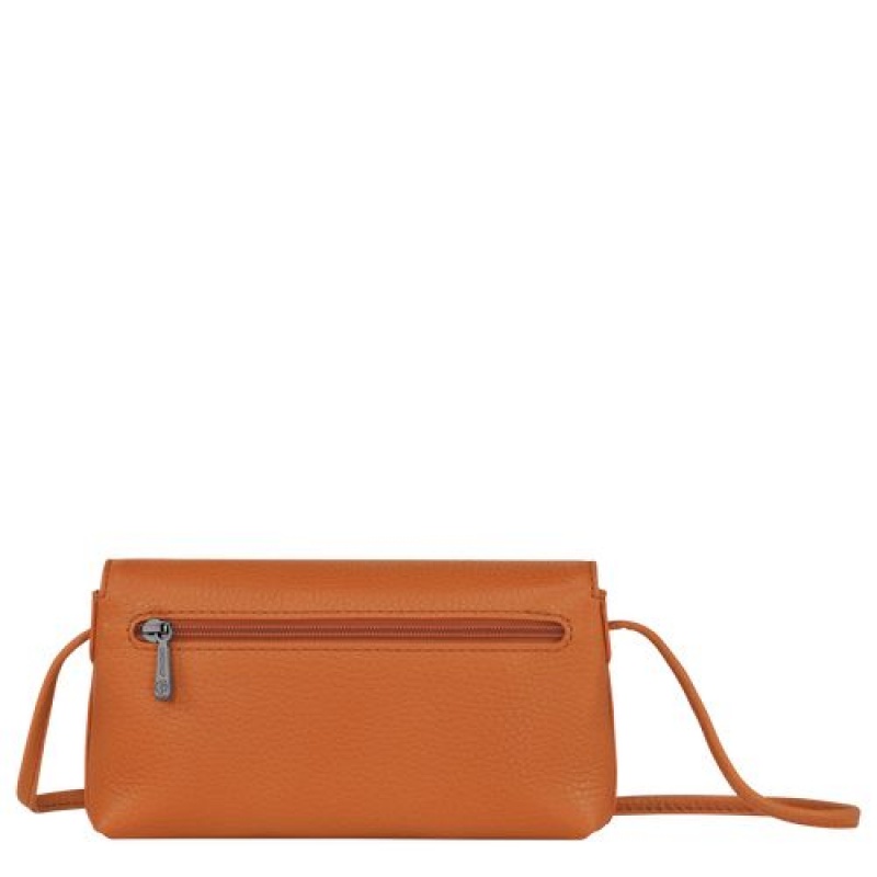 Longchamp Roseau Essential Pouch Saffron | OJQAF-7453