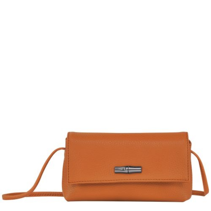 Longchamp Roseau Essential Pouch Saffron | OJQAF-7453