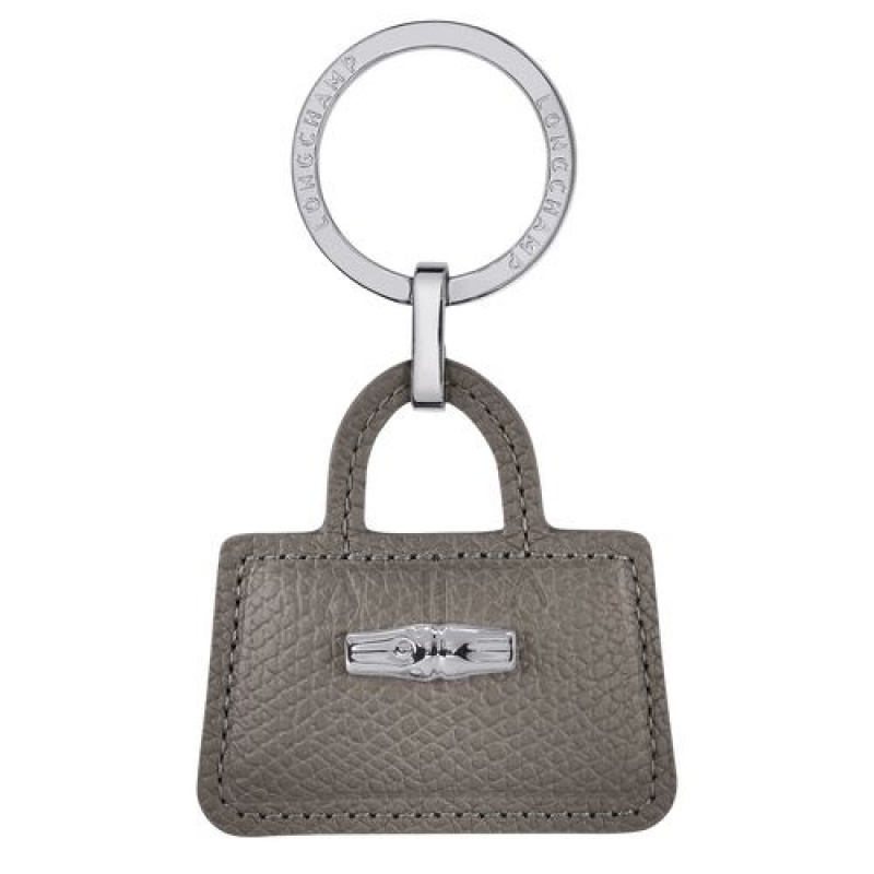 Longchamp Roseau Key-rings Turtledove | NLGJX-3278