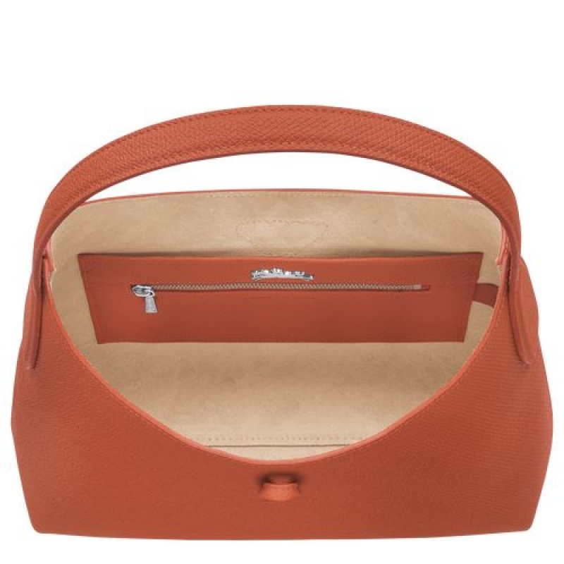 Longchamp Roseau Shoulder bag M Brick | CFNHY-7296