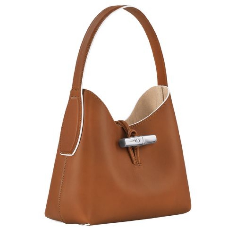 Longchamp Roseau Shoulder bag XS Cognac | OEWKD-1029