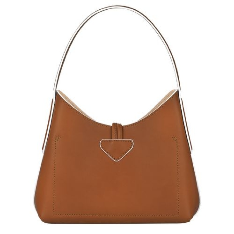 Longchamp Roseau Shoulder bag XS Cognac | OEWKD-1029