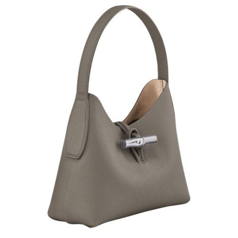 Longchamp Roseau Shoulder bag XS Turtledove | AICFL-7908