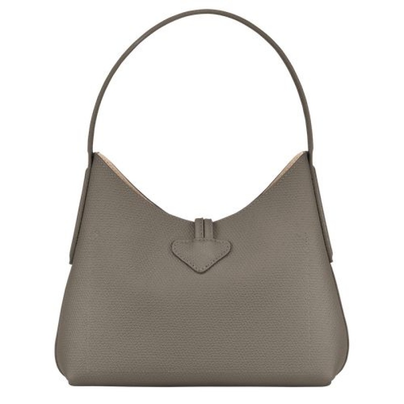 Longchamp Roseau Shoulder bag XS Turtledove | AICFL-7908