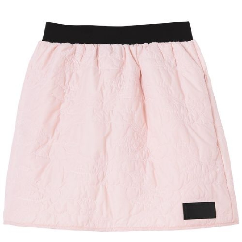 Longchamp Skirt Pale Pink | XUYGZ-3548