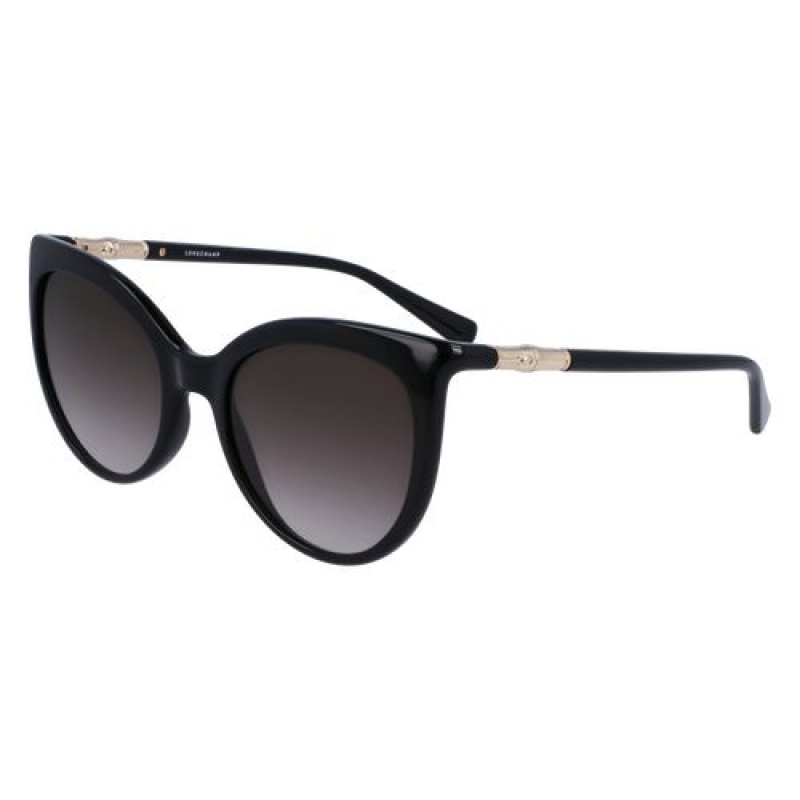 Longchamp Sunglasses Black | ZGMBJ-8670