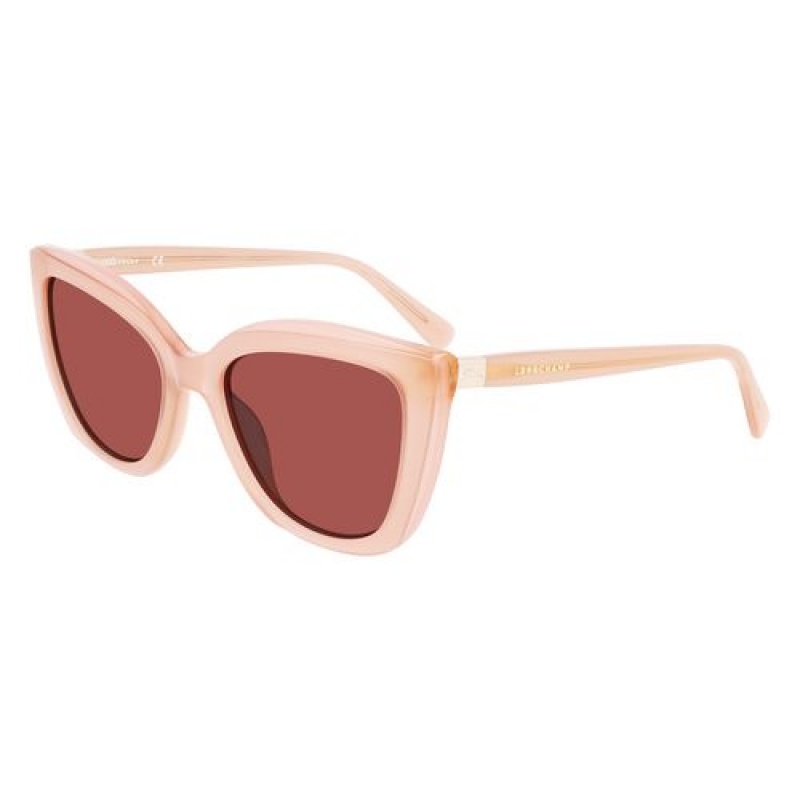 Longchamp Sunglasses Pink/Peach | EAXPZ-5376