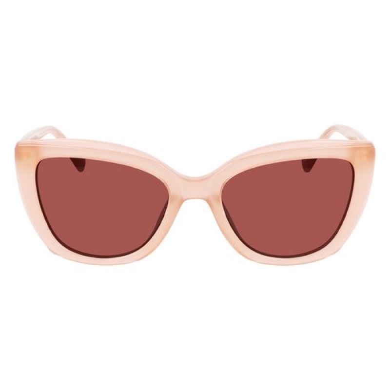 Longchamp Sunglasses Pink/Peach | EAXPZ-5376