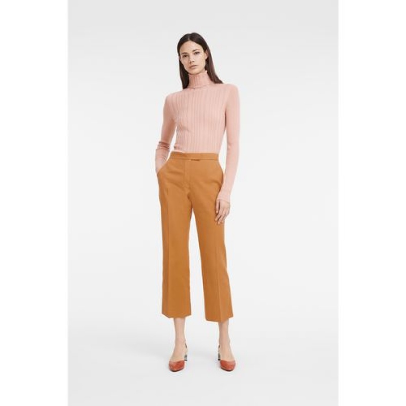 Longchamp Trousers Saffron | IGWKB-6139