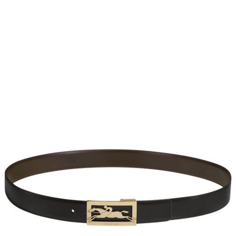 Longchamp belt Black/Mocha | CGIPY-4875